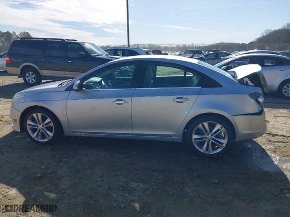 2011 Chevrolet Cruze LTZ with VIN 1G1PH5S94B7229204, listed as a IAAI auction lot 41750060 with 192,083 mi miles. Bid and sale history available at carsss.com. Image 14.