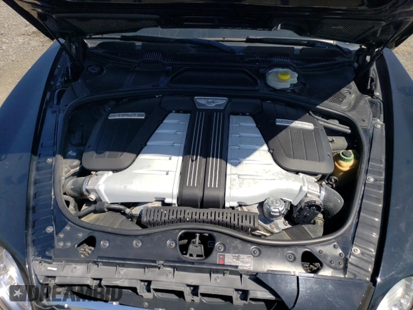 2012 Bentley Continental GT with VIN SCBFR7ZA3CC072773, listed as a Copart auction lot 53946565 with 26,275 mi miles and Salvage Title. Bid and sale history available at DreamBid. Image 11.