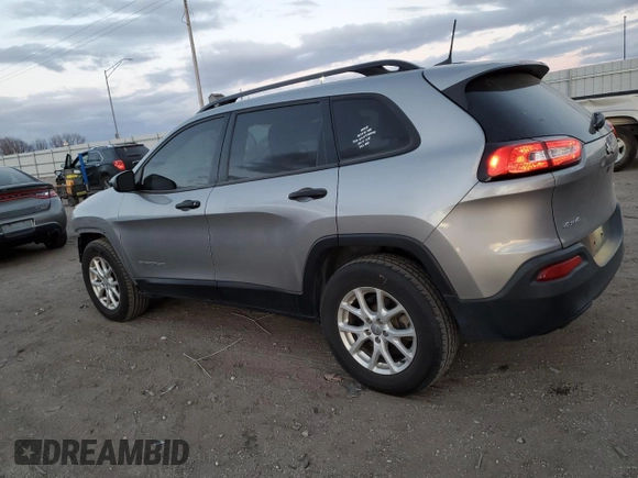2016 Jeep Cherokee Altitude с VIN 1C4PJMAB2GW349218, выставлен на аукционе Copart как лот 84157794 с пробегом 166 478 миль миль и Списание • Salvage title. История ставок и продаж доступна на DreamBid. Изображение 2.