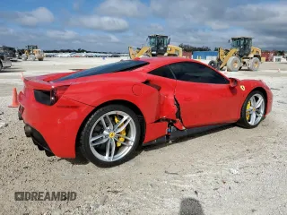 2016 Ferrari 488 z VIN ZFF79ALA0G0214884, wystawiony jako Copart lot #75584254 z przebiegiem 6149 mil mil oraz Szkody całkowita. Historia ofert i sprzedaży dostępna na DreamBid. Obrazek 3.