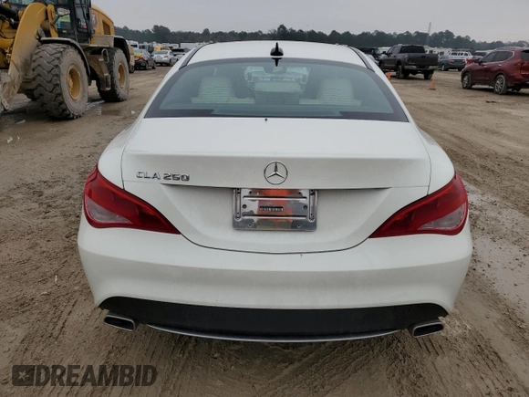 2016 Mercedes-Benz CLA with VIN WDDSJ4EB4GN367347, listed as a Copart auction lot 71842082 with 40,707 mi miles. Bid and sale history available at carsss.com. Image 6.