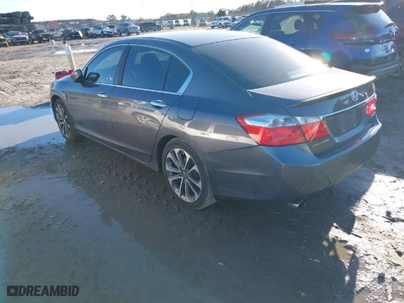 2014 Honda Accord Sedan Sport with VIN 1HGCR2F51EA288082, listed as a IAAI auction lot 41709199 with 148,547 mi miles. Bid and sale history available at carsss.com. Image 3.