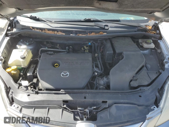 2010 Mazda 5 Sport with VIN JM1CR2W3XA0363987, listed as a Copart auction lot 54160425 with Not Provided miles and Salvage Title. Bid and sale history available at DreamBid. Image 12.