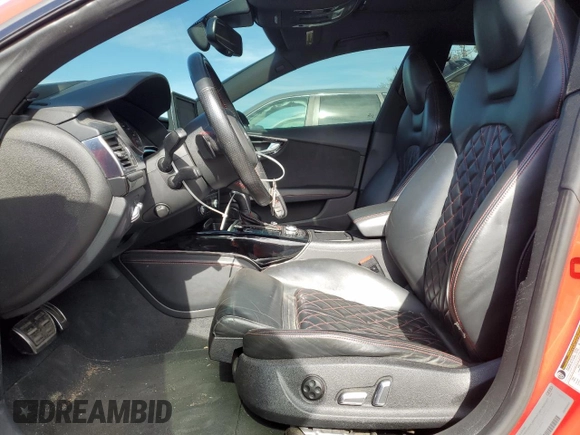 2017 Audi A7 Premium Plus with VIN WAUW3AFC1HN004451, listed as a Copart auction lot 44163335 with 97,191 mi miles and Salvage Title. Bid and sale history available at carsss.com. Image 7.