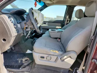 2009 Ford F-150 STX with VIN 1FTRX12819FA12244, listed as a Copart auction lot 58618995 with 136,773 mi miles and Salvage title. Bid and sale history available at DreamBid. Image 7.