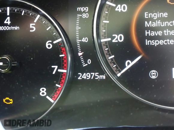 2023 Mazda 3 Premium Plus with VIN 3MZBPBEY4PM355224, listed as a IAAI auction lot 41627150 with 24,975 mi miles and . Bid and sale history available at DreamBid. Image 7.