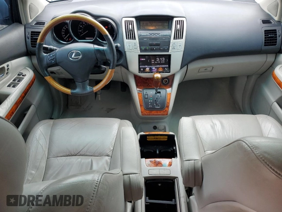 2008 Lexus RX 350 with VIN 2T2GK31U58C049073, listed as a Copart auction lot 54323865 with 196,026 mi miles and Salvage Title. Bid and sale history available at DreamBid. Image 8.