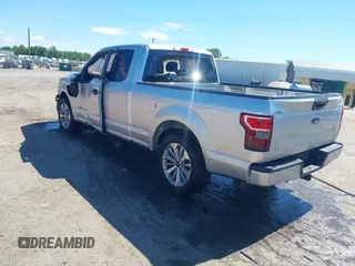 2018 Ford F-150 XL z VIN 1FTEX1CP3JFC11109, wystawiony jako IAAI lot #42196605 z przebiegiem 97 606 mil mil oraz . Historia ofert i sprzedaży dostępna na DreamBid. Obrazek 3.