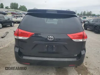2014 Toyota Sienna LE AAS with VIN 5TDKK3DC3ES438508, listed as a Copart auction lot 58335855 with 176,016 mi miles and Salvage title. Bid and sale history available at DreamBid. Image 6.
