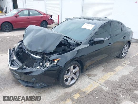 2013 Acura ILX Tech Pkg with VIN 19VDE1F72DE013609, listed as a IAAI auction lot 41984514 with 124,157 mi miles. Bid and sale history available at carsss.com. Image 17.