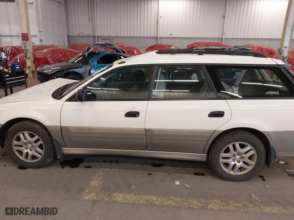 2001 Subaru Legacy Wagon Outback w/RL Equip with VIN 4S3BH675417607775, listed as a IAAI auction lot 41777720 with 181,399 mi miles. Bid and sale history available at carsss.com. Image 14.