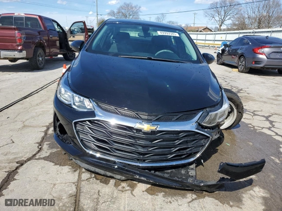 2019 Chevrolet Cruze LS with VIN 1G1BC5SM9K7149541, listed as a Copart auction lot 49993585 with 47,486 mi miles and Salvage Title. Bid and sale history available at carsss.com. Image 5.