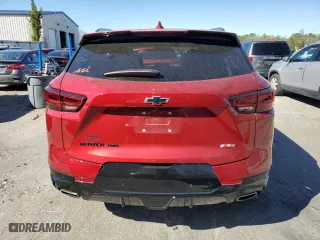 2023 Chevrolet Blazer RS with VIN 3GNKBKRS0PS234023, listed as a Copart auction lot 47880125 with 16,303 mi miles and Salvage Title. Bid and sale history available at carsss.com. Image 6.