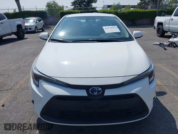 2024 Toyota Corolla Hybrid LE with VIN JTDBCMFE3RJ037223, listed as a IAAI auction lot 41978962 with 7,582 mi miles. Bid and sale history available at carsss.com. Image 13.