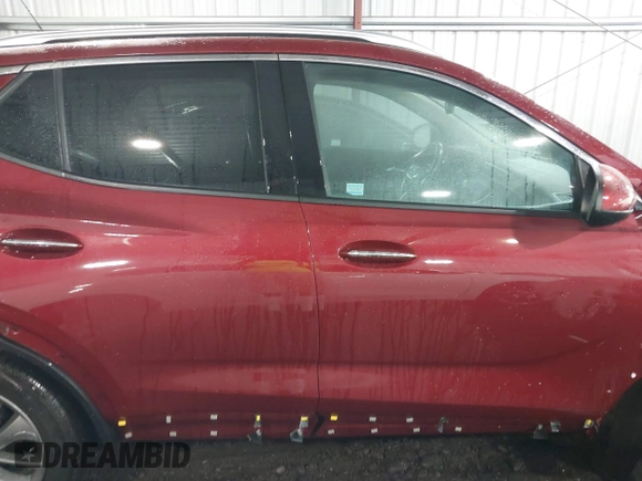 2022 Buick Encore GX Essence with VIN KL4MMGSL5NB147667, listed as a IAAI auction lot 42274694 with 25,755 mi miles and . Bid and sale history available at DreamBid. Image 14.