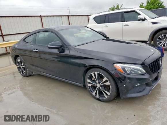 2017 Mercedes-Benz C 300 with VIN WDDWJ4KBXHF406136, listed as a Copart auction lot 60511465 with 109,208 mi miles and Clean title. Bid and sale history available at DreamBid. Image 4.