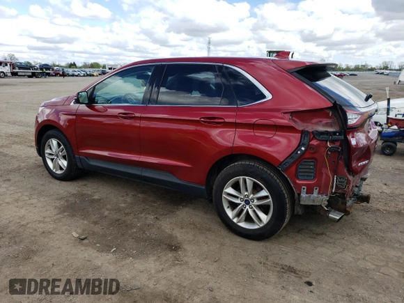 2016 Ford Edge SEL z VIN 2FMPK3J93GBB80120, wystawiony jako Copart lot #56124735 z przebiegiem 104 706 mil mil oraz Szkoda całkowita • Salvage title. Historia ofert i sprzedaży dostępna na DreamBid. Obrazek 2.