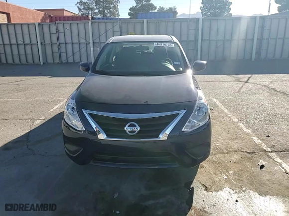 2019 Nissan Versa Sedan S Plus with VIN 3N1CN7AP8KL866816, listed as a Copart auction lot 46916755 with NaN miles and Salvage Title. Bid and sale history available at carsss.com. Image 10.