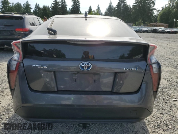 2016 Toyota Prius Four z VIN JTDKARFU4G3013895, wystawiony jako Copart lot #59995495 z przebiegiem 137 168 mil mil oraz Szkoda całkowita • Salvage title. Historia ofert i sprzedaży dostępna na DreamBid. Obrazek 6.