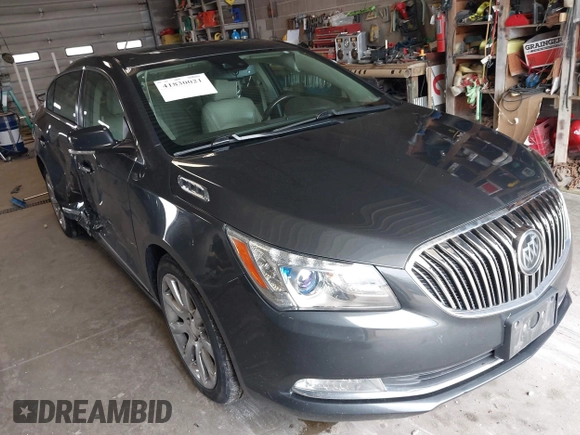 2015 Buick LaCrosse Premium I with VIN 1G4GD5G39FF146205, listed as a IAAI auction lot 41830021 with 157,588 mi miles and . Bid and sale history available at DreamBid. Image 1.