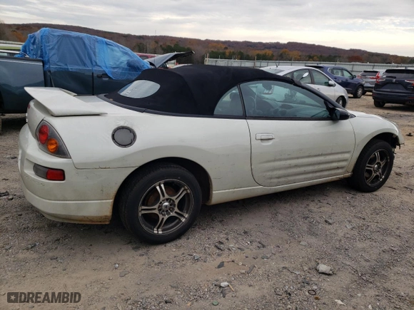 2003 Mitsubishi Eclipse GS with VIN 4A3AE45G93E183695, listed as a Copart auction lot 81808894 with 133,322 mi miles and Salvage Title. Bid and sale history available at carsss.com. Image 3.