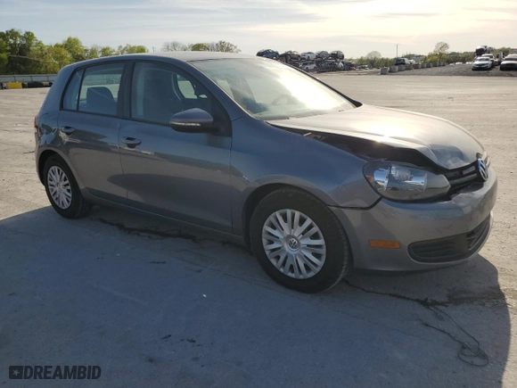 2013 Volkswagen Golf with VIN WVWDA7AJ3DW119517, listed as a Copart auction lot 53374705 with 121,816 mi miles and Salvage Title. Bid and sale history available at carsss.com. Image 4.