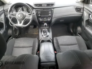 2017 Nissan Rogue S with VIN KNMAT2MVXHP609287, listed as a Copart auction lot 61553905 with 92,513 mi miles and Salvage title. Bid and sale history available at DreamBid. Image 8.