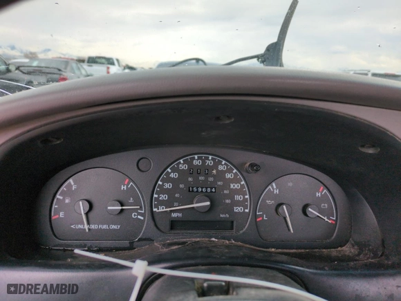 1996 Ford Ranger XL with VIN 1FTCR10A4TPA48453, listed as a Copart auction lot 45501335 with 159,684 mi miles and Salvage Title. Bid and sale history available at carsss.com. Image 9.