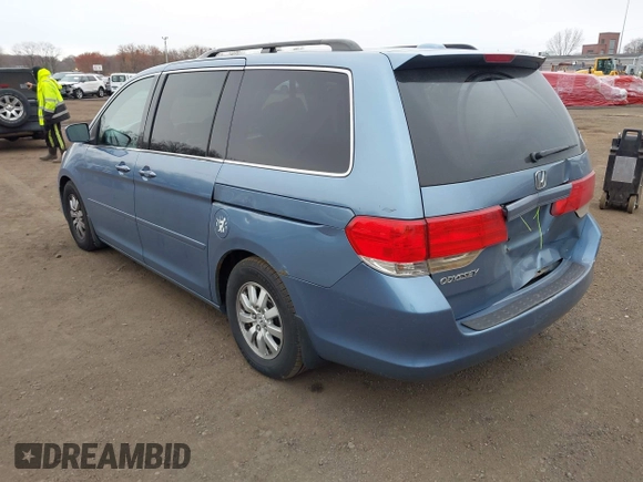 2010 Honda Odyssey EX-L with VIN 5FNRL3H79AB088793, listed as a IAAI auction lot 42008558 with 282,980 mi miles. Bid and sale history available at carsss.com. Image 3.