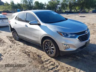 2020 Chevrolet Equinox LT with VIN 2GNAXUEV7L6111580, listed as a IAAI auction lot 41830060 with 96,968 mi miles and . Bid and sale history available at DreamBid. Image 1.