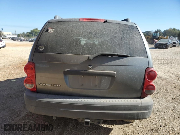 2006 Dodge Durango SXT with VIN 1D4HD38K86F110236, listed as a Copart auction lot 76830304 with 404,033 mi miles and Salvage title. Bid and sale history available at DreamBid. Image 6.
