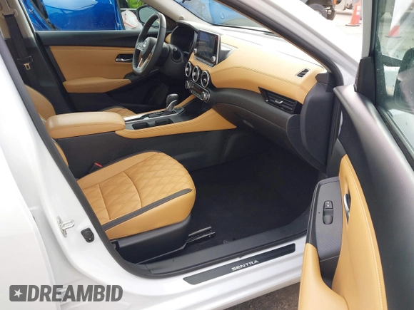 2024 Nissan Sentra SV with VIN 3N1AB8CV5RY315676, listed as a IAAI auction lot 41538052 with 2,410 mi miles and . Bid and sale history available at DreamBid. Image 5.