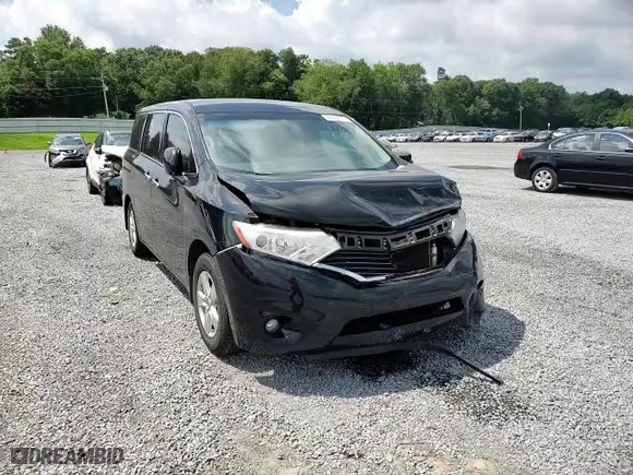 2015 Nissan Quest S with VIN JN8AE2KP1F9132088, listed as a Copart auction lot 64185313 with 123,179 mi miles. Bid and sale history available at carsss.com. Image 12.