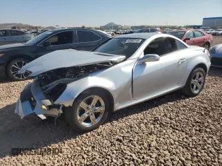 2007 Mercedes-Benz SLK-Class 3.0L with VIN WDBWK54F07F160403, listed as a Copart auction lot 43060145 with 168,421 mi miles and Salvage Title. Bid and sale history available at carsss.com. Image 1.
