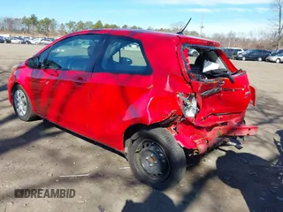 2012 Toyota Yaris L with VIN JTDJTUD33CD505499, listed as a IAAI auction lot 41730414 with 243,672 mi miles. Bid and sale history available at carsss.com. Image 3.