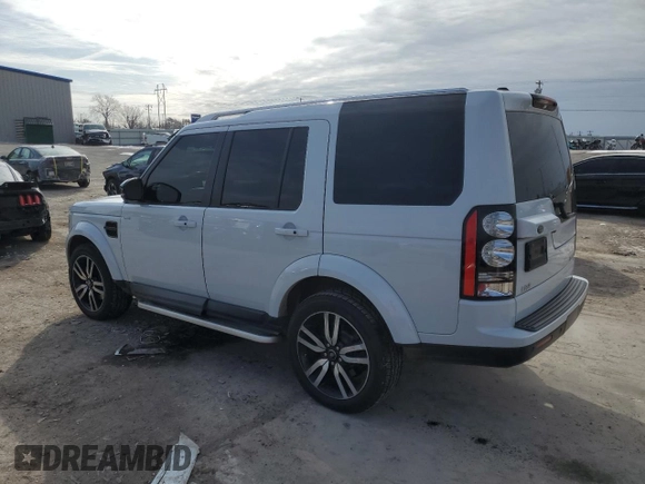 2016 Land Rover LR4 HSE Lux with VIN SALAK2V68GA830858, listed as a Copart auction lot 46339555 with 93,396 mi miles and Salvage Title. Bid and sale history available at DreamBid. Image 2.