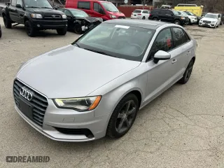 2016 Audi A3 2.0T Premium with VIN WAUB8GFF3G1038409, listed as a Copart auction lot 54254285 with 182,222 mi miles and Clean Title. Bid and sale history available at carsss.com. Image 2.