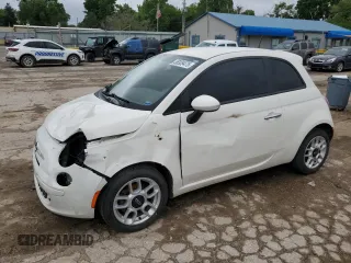 2013 FIAT 500 Pop with VIN 3C3CFFAR6DT530952, listed as a Copart auction lot 58309475 with 193,333 mi miles and Salvage title. Bid and sale history available at DreamBid. Image 1.