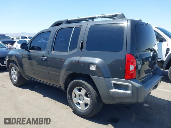 2007 Nissan Xterra SE with VIN 5N1AN08U87C518990, listed as a IAAI auction lot 42057917 with 258,209 mi miles and . Bid and sale history available at DreamBid. Image 3.