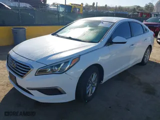 2016 Hyundai Sonata 2.4L SE with VIN 5NPE24AF2GH268250, listed as a IAAI auction lot 41666928 with 121,114 mi miles. Bid and sale history available at carsss.com. Image 20.