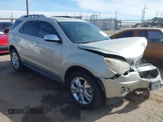 2015 Chevrolet Equinox LTZ with VIN 2GNFLDE37F6210095, listed as a IAAI auction lot 41784029 with 132,330 mi miles. Bid and sale history available at carsss.com. Image 1.