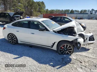 2024 BMW i4 eDrive40 z VIN WBY73AW02RFS36614, wystawiony jako Copart lot #46590795 z przebiegiem 4 286 mil mil oraz Czysty tytuł • Clean title. Historia ofert i sprzedaży dostępna na DreamBid. Obrazek 4.