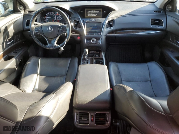 2014 Acura RLX Tech Pkg with VIN JH4KC1F59EC003492, listed as a Copart auction lot 81107054 with 112,095 mi miles and Salvage Title. Bid and sale history available at carsss.com. Image 8.