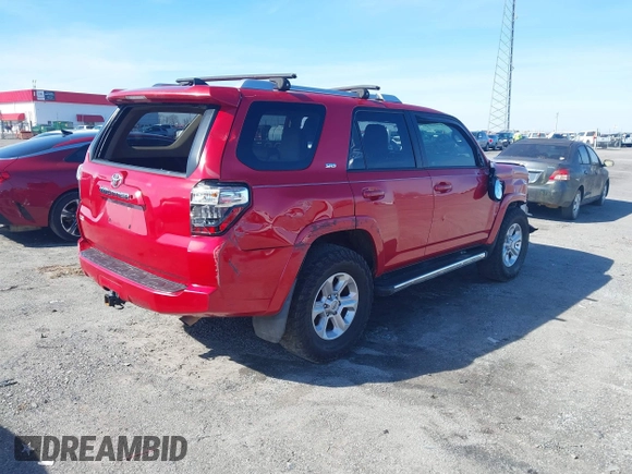 2018 Toyota 4Runner SR5 с VIN JTEZU5JR8J5175456, выставлен на аукционе IAAI как лот 41599723 с пробегом 165 701 миль миль и . История ставок и продаж доступна на DreamBid. Изображение 4.