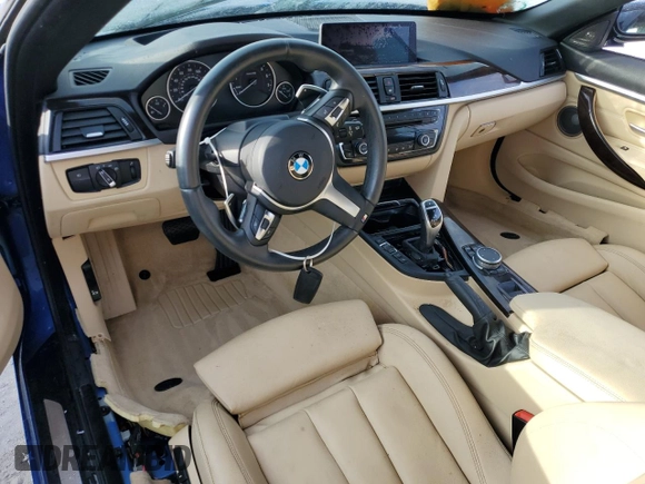 2016 BMW 4 Series 435i z VIN WBA3T3C53G5A42317, wystawiony jako Copart lot #76802504 z przebiegiem Nie podano mil oraz Nie do naprawy • Non repairable. Historia ofert i sprzedaży dostępna na DreamBid. Obrazek 8.
