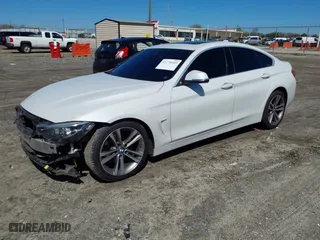 2019 BMW 4 Series 430i with VIN WBA4J1C50KBM14346, listed as a IAAI auction lot 41770469 with 87,026 mi miles. Bid and sale history available at carsss.com. Image 18.