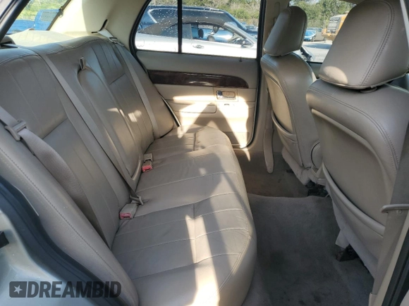 2005 Mercury Grand Marquis LS Premium z VIN 2MEFM75W45X636559, wystawiony jako Copart lot #54424415 z przebiegiem 129 643 mil mil oraz Szkoda całkowita • Salvage title. Historia ofert i sprzedaży dostępna na DreamBid. Obrazek 10.