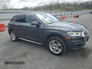 2018 Audi Q5 Premium Plus with VIN WA1BNAFY9J2199854, listed as a Copart auction lot 52593175 with 187,596 mi miles and Clean Title. Bid and sale history available at carsss.com. Image 4.
