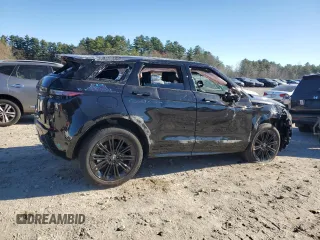 2024 Land Rover Range Rover Evoque Dynamic SE with VIN SALZL2FX7RH244122, listed as a Copart auction lot 79873864 with 3,556 mi miles and Salvage Title. Bid and sale history available at carsss.com. Image 3.