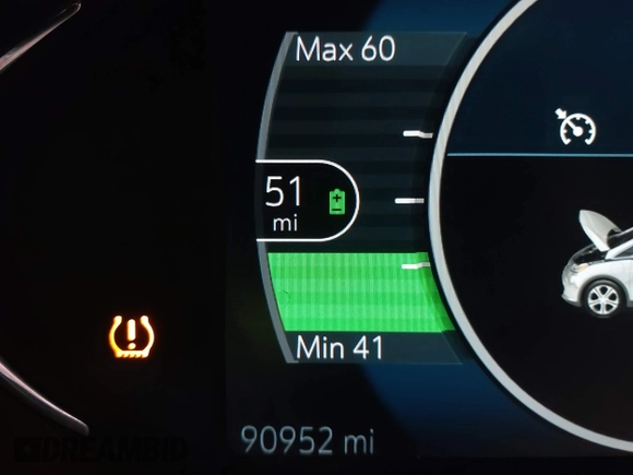 2019 Chevrolet Bolt EV Premier with VIN 1G1FZ6S09K4106306, listed as a IAAI auction lot 41947642 with 90,952 mi miles and . Bid and sale history available at DreamBid. Image 17.